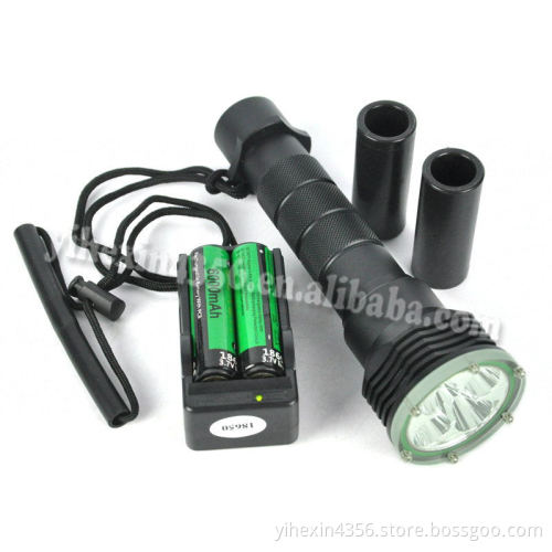 Boruit Purple UV Light CREE High Power LED Diving Flashlight